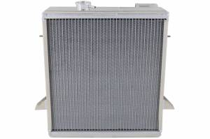 Wizard Cooling Inc - 1975-1976 Triumph TR6/ TR250 Aluminum Radiator with Fan (Electrical Kit Included) - 99004-101LP - Image 4