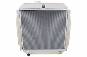 Wizard Cooling Inc - Wizard Cooling - 1953-1956 Ford Trucks Aluminum Radiator - 98502-100 - Image 2