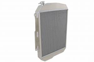 Wizard Cooling Inc - 1939 Chevrolet Street Rod Aluminum Radiator - 1.00" tubes, Manual - 10503-100 - Image 4