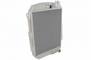 Wizard Cooling Inc - 1939 Chevrolet Street Rod Aluminum Radiator - 1.00" tubes, Manual - 10503-100 - Image 2