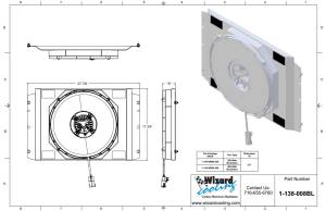 Wizard Cooling Inc - 1966-71 International Scout 800  (BRUSHLESS FAN) - 138-008BL - Image 2