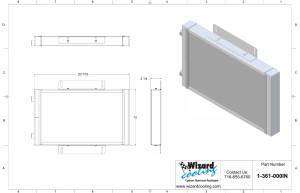 Wizard Cooling Inc - Intercooler- 361-000IN - Image 3