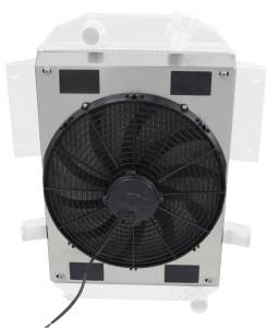 Wizard Cooling Inc - 1935-1936 Chevrolet Car (SHROUD w/ LOW PROFILE FAN) - 10505-008LP - Image 2