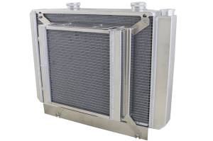 Wizard Cooling Inc - 1960-1963 Ford Galaxie 500XL Aluminum Radiator ( Supercharged Coyote Swap) - 383-202CSBLACINXX - Image 6