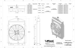 Wizard Cooling Inc - 1940-41 Buick Aluminum Radiator - 10500-108BL300 - Image 4