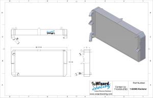 Wizard Cooling Inc - Wizard Cooling - 1969-1973 Ferrari Dino 246 GT/GTS Aluminum Radiator - 60009-100 - Image 5