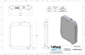 Wizard Cooling Inc - Wizard Cooling - 1947-1954 Chevrolet Trucks Custom Aluminum Radiator - 80080-100 - Image 4