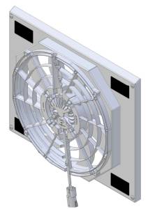 Wizard Cooling Inc - 1969-1971 Jensen Interceptor (Brushless Fan & Shroud)- 99025-008BL - Image 1