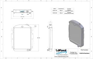 Wizard Cooling Inc - Wizard Cooling - 1937-1939 Chevrolet Trucks Aluminum Radiator - 80516-100 - Image 3