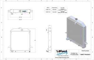 Wizard Cooling Inc - Wizard Cooling - 1940-1941 Ford Truck & 1939-1941 Car Aluminum Radiator - 98517-110 - Image 5