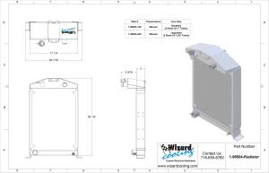 Wizard Cooling Inc - 1933-1935 Ford Truck & 1933-1934 Car (Ford V8 ) Aluminum Radiator - 98504-100 - Image 4