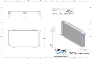 Wizard Cooling Inc - Wizard Cooling - 1972-76 Ford Gran Torino/Ranchero Aluminum Radiator - 98513-100 - Image 5