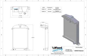 Wizard Cooling Inc - 1936 Ford Car, w/ Chevy V8, Aluminum Radiator - 98494-210 - Image 10