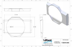 Wizard Cooling Inc - 1989-1993 DODGE D/W Series Diesel (OEM SHROUD) - 92016-005 - Image 2