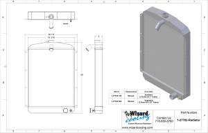 Wizard Cooling Inc - Wizard Cooling - 1939 Oldsmobile Street Rod Aluminum Radiator - 27702-100 - Image 4