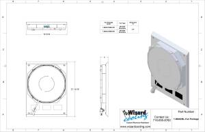 Wizard Cooling Inc - 1932 Ford Truck & Car (BRUSHLESS Fan & Shroud) - 98492-008BL300 - Image 2