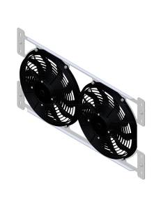 Wizard Cooling Inc - 1964-1967 Bel Air/ Impala/ Chevelle/ Malibu/Monte Carlo/ El Camino (BRACKET w/ MEDIUM PROFILE FANS) - 289-003MD - Image 3