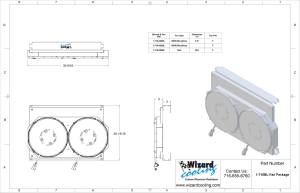 Wizard Cooling Inc - 1973-1993 Chevrolet Trucks (BRUSHLESS FANS & SHROUD) - 716-002BL300225 - Image 4