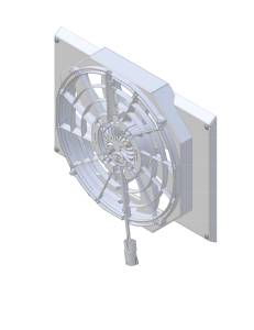 Wizard Cooling Inc - 1962-1967 Chevrolet Nova / Chevy II (SHROUD w/ BRUSHLESS FAN) - 1673-008BL300 - Image 2