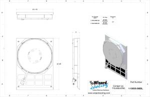 Wizard Cooling Inc - 1935-1936 Chevrolet Car (SHROUD w/ BRUSHLESS FAN) - 10505-008BL300 - Image 3