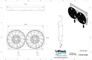 Wizard Cooling Inc - 1997-2004 FORD Mustang (4.6 ltr) - 1-2139WC-002BL - Image 2