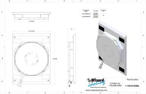 Wizard Cooling Inc - 1938 Chevrolet Car (Brushless Fan & Shroud) - 10502-008BL300 - Image 4