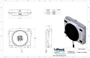 Wizard Cooling Inc - 1974-1978 Ford Mustang II (SHROUD w/ BRUSHLESS 300watt FAN) - 514-008BL300 - Image 2