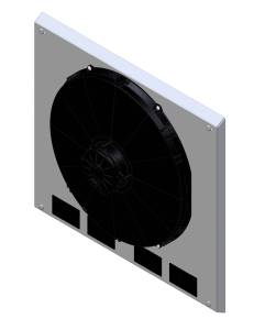 Wizard Cooling Inc - 1955-1959 Chevrolet Trucks (SHROUD w/ LOW PROFILE FAN) - 99002-008LP - Image 1