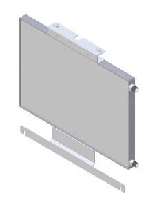 Wizard Cooling Inc - 1966-1967 Lincoln Aluminum Radiator (AC CONDENSER) - 41003-000AC - Image 1