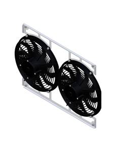 Wizard Cooling Inc - 1967-1969 Chevrolet Camaro/ Z28/ Firebird (BRACKET w/ MEDIUM DUTY FANS) - 370-003MD - Image 3