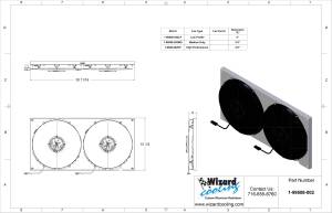 Wizard Cooling Inc - 2010-2011 Chevrolet Camaro/ Z28/ Firebird V8 (SHROUD w/ HIGH PERFORMANCE FANS)  - 99508-002HP - Image 2