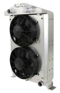 1933-1935 Ford Truck & 1933-1934 Car (SHROUD w/ PADDLE BLADE FANS) - 98504-002PD