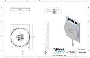 Wizard Cooling Inc - 1933-1935 Ford Truck & 1933-1934 Car (SHROUD w/ BRUSHLESS FAN, 300 WATT) - 98504-008BL300 - Image 2