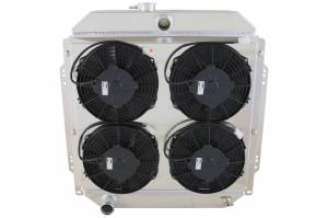 Wizard Cooling Inc - 1953-1956 Ford Trucks (SHROUD w/ QUAD LOW PROFILE FANS) - 98502-009LP - Image 2