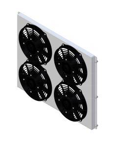 Wizard Cooling Inc - 1957-1960 Ford Truck (SHROUD & QUAD LOW PROFILE FANS) - 98505-009LP - Image 4