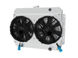 Wizard Cooling Inc - 1959-1960 Chevrolet Bel Air/ Impala (15.5" Core) SHROUD w/ BRUSHLESS FANS - 281-002BL - Image 1