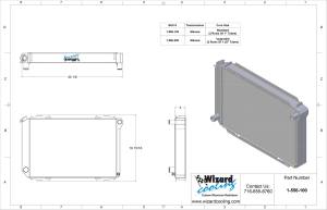 Wizard Cooling Inc - 1980-1993 Ford Mustang Aluminum Radiator - 556-100 - Image 6
