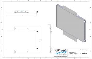 Wizard Cooling Inc - 1973-1993 Chevrolet Trucks (A/C CONDENSER) - 716-000AC - Image 2