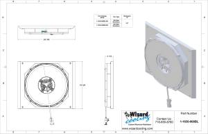 Wizard Cooling Inc - 1961.5- 1963 Ford Thunderbird (SHROUD w/ BRUSHLESS FAN, 300WATT) - 1630-008BL300 - Image 2