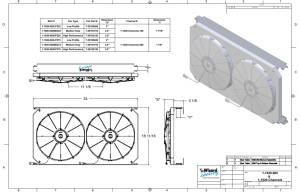 Wizard Cooling Inc - 1988-2004 Chevy/ GMC Trucks Various Applications (SHROUD w/ HIGH PERFORMANCE FANS) - 1520-002HP225 - Image 2