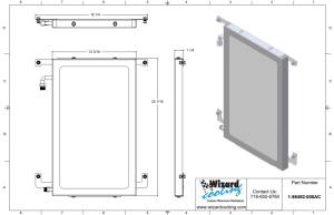 Wizard Cooling Inc - 1932 Ford Truck & Car (AC CONDENSER) - 98492-000AC - Image 2