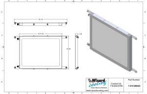 Wizard Cooling Inc - 1974-1978 Ford Mustang II (AC CONDENSER) - 514-000AC - Image 2