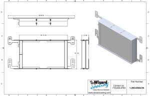 Wizard Cooling Inc - 1964-1967 Bel Air/ Impala/ Chevelle/ Malibu/Monte Carlo/ El Camino (AC CONDENSER & INTERCOOLER) - 289-000ACIN - Image 2