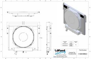 Wizard Cooling Inc - 1955-1957 Ford Thunderbird (SHROUD w/ BRUSHLESS FAN & Expansion Tank) 300watt - 1629-008BLX300 - Image 2