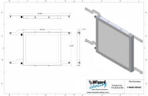 Wizard Cooling Inc - 1955-1959 Chevrolet Trucks (AC CONDENSER) - 99002-000AC - Image 2