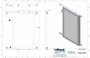 Wizard Cooling Inc - 1936 Plymouth Street Rod (Car)- AC CONDENSER- 92002-000AC - Image 2