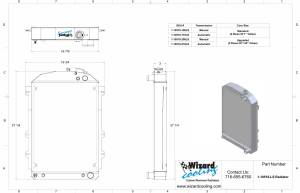 Wizard Cooling Inc - 1937 Chevrolet Street Rod (Car) - 10518-200LS - Image 2