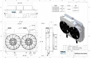 Wizard Cooling Inc - 1964-1967 Bel Air/ Impala/ Chevelle/ Malibu/Monte Carlo/ El Camino SUPERCHARGED LS/LT Motor Swap - 289-212LSBLACINXX - Image 2