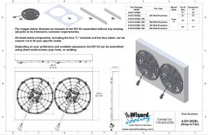 Spal - 11" Dual Brushless Fan And DIY Shroud Kit - Image 2