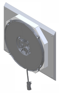 1967-1969 Camaro/ Z28/ Firebird (SHROUD w/ BRUSHLESS FAN, 500 Watt) - 370-008BL500